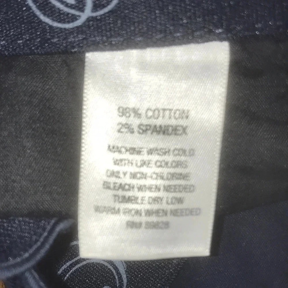 JM COLLECTION  dark navy blue pants super soft with stretchy waistband size 14 - Picture 7 of 13